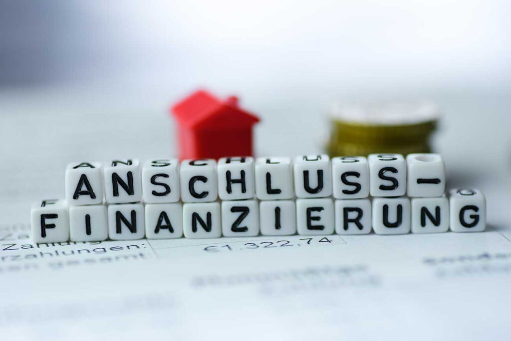 Immobilienfinanzierung, Anschluss-Finanzierung, Umschuldung