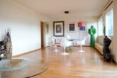 ++RESERVIERT++ Penthouse mit traumhaften Aussichten in zentraler City-Lage von Lörrach - Wohnzimmer
