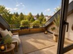 ++RESERVIERT++ Exkl. 3,5-Zi.-Maisonette mit 2 Dachbalkonen & Galerie in Lörrach-Tumringen - Dachbalkon