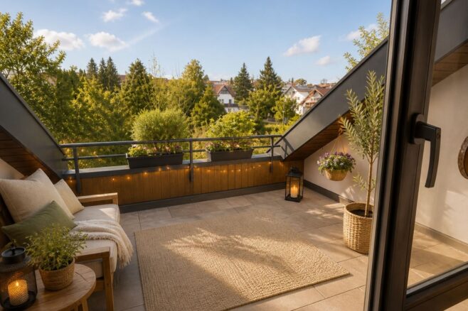 ++RESERVIERT++ Exkl. 3,5-Zi.-Maisonette mit 2 Dachbalkonen & Galerie in Lörrach-Tumringen, 79539 Lörrach, Maisonettewohnung