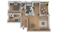 ++NEU IM ANGEBOT++ Moderne, neuwertige Eigentumswohnung mit schönem Garten in Lörrach (Stetten) - Grundriss