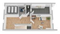 ++PROVISIONSFREI FÜR KÄUFER++ Reihen-Eckhaus mit Ausbau-Potenzial und Einzelgarage in beliebter Lage - Grundriss UG