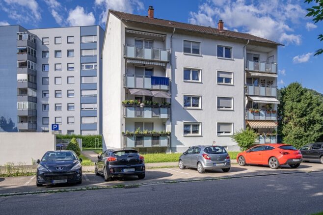 ++VERKAUFT++ PROVISIONSFREI für Käufer – Helle 3-Zimmer-Wohnung mit Balkon in Grenzach-Wyhlen, 79639 Grenzach-Wyhlen, Etagenwohnung