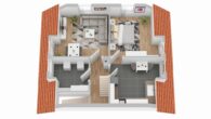 ++NEU IM ANGEBOT++ Historisches Mehrfamilienhaus im Ortskern von Steinen - Grundriss DG