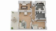 TOP-renovierte 3-Zi.-ETW in Steinen-OT - SOFORT FREI - - Grundriss