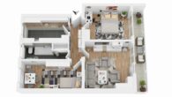 ++SOFORT FREI++ Attraktive 3-Zi.-ETW mit Balkon in gefragter Lage von Lörrach (Salzert) - Grundriss