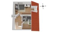 ++VERKAUFT++ Reihenhaus mit Potenzial in Grenzach-Wyhlen inkl. Dachterrasse und Garage - Grundriss DG