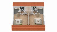++NEU IM ANGEBOT++ Exklusives Mehrfamilienhaus mit 4 Wohneinheiten in begehrter Lage von Lö-Haagen - Grundriss DG