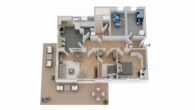 ++NEU IM ANGEBOT++ Exklusives Mehrfamilienhaus mit 4 Wohneinheiten in begehrter Lage von Lö-Haagen - Grundriss EG