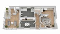 ++NEU IM ANGEBOT++ Wohnhaus mit Gewerbeflächen und Entwicklungspotenzial in Efringen-Kirchen - Grundriss 1. OG