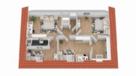++NEU IM ANGEBOT++ Wohnhaus mit Gewerbeflächen und Entwicklungspotenzial in Efringen-Kirchen - Grundriss 2. OG
